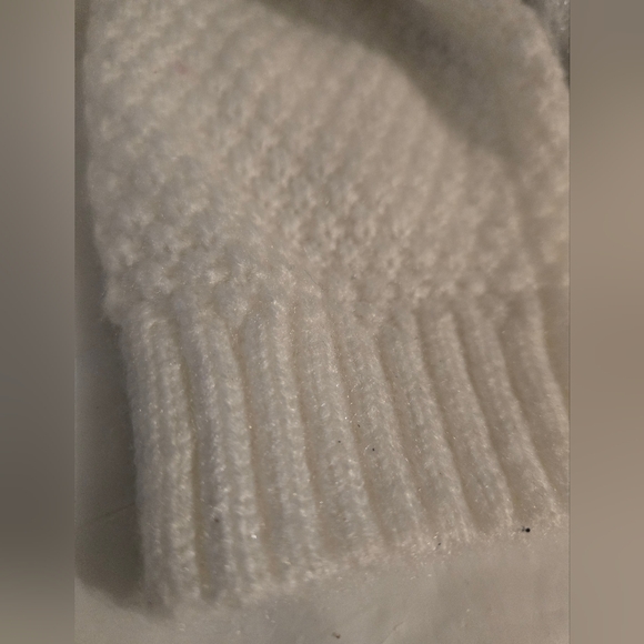 Apt 9 Women's Size M Mock Turtleneck Sweater Tunic with Black Gray White Knit - Picture 12 of 15